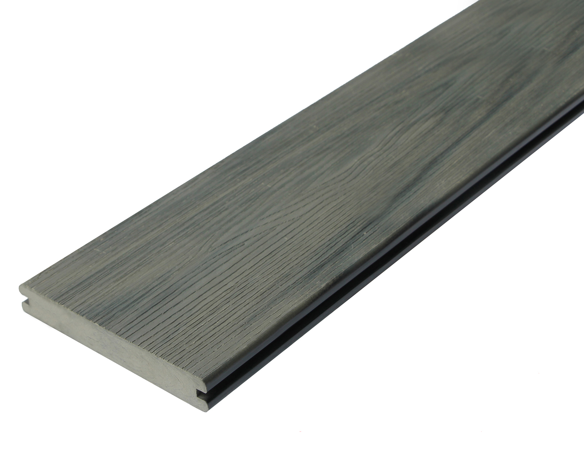 Decking WPC Outdoor 3D STORM/OLD WOOD full-bodied. Color Grey