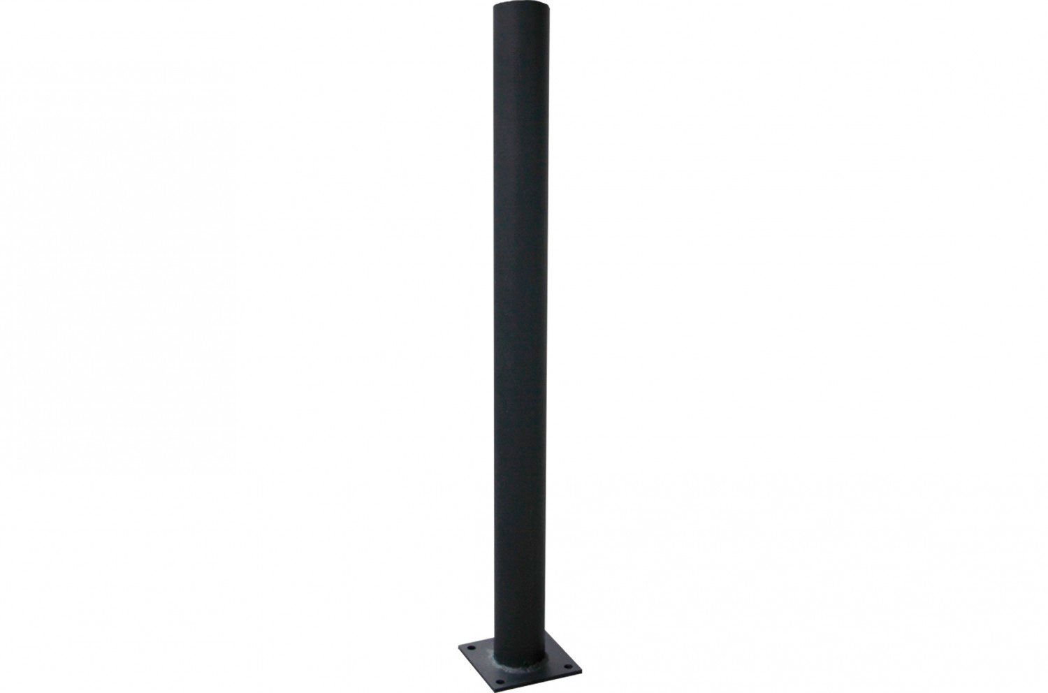 Support with metal base Outdoor. Color Black