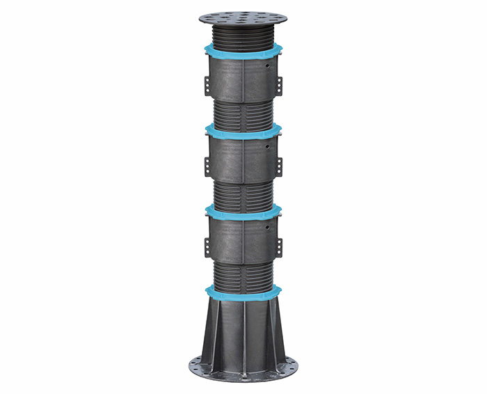 Adjustable pedestal KRONEX 471-651 мм. Color Black