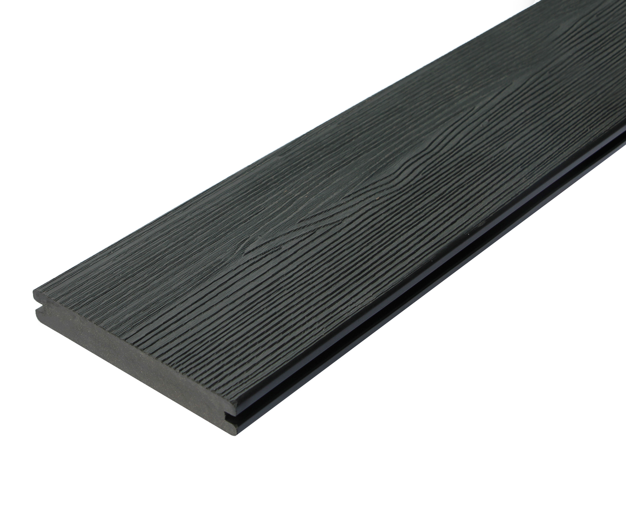 Decking WPC Outdoor 3D STORM/OLD WOOD full-bodied. Color Black