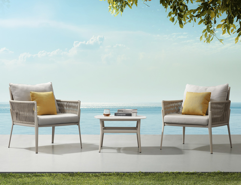 Coffee furniture set OUTDOOR Toscana (2 armchairs, coffee table)