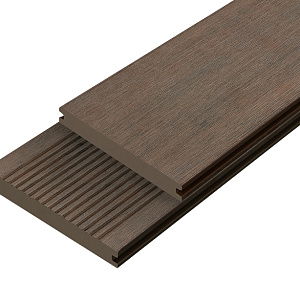 Decking WPC Outdoor 3D COUNTRY/velvet full-bodied. Brown mix