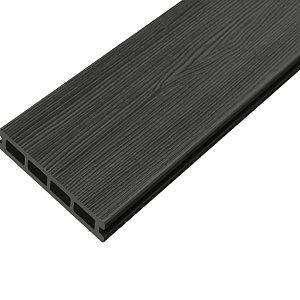 Decking WPC Outdoor 3D STORM/velvet. Black