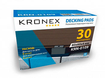Rubber pads for logs KRONEX