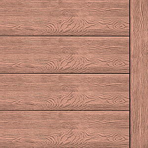 Decking WPC Outdoor 3D final NEVADA/CALIFORNIA. Red tree