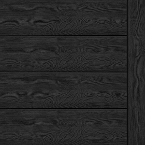 Decking WPC Outdoor 3D NEVADA/CALIFORNIA full-bodied. Black
