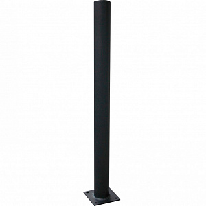 Support with metal base Outdoor. Black