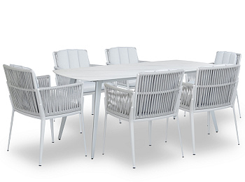 Furniture set OUTDOOR Napoli (table, 6 chairs)