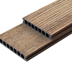 Decking Dual Co-extrusion Outdoor NewYork. Rosewood