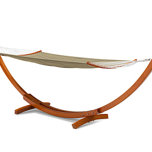 Hammock with frame El Nido. Brown