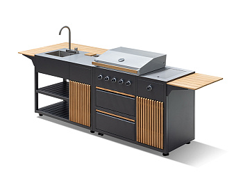 Modular grill kitchen OUTDOOR CHEFGRILL comfort