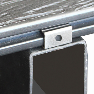 Start fastener KRONEX for metal profile frame and WPC lag. Silver