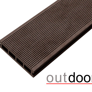 Decking WPC Outdoor 3D STORM/velvet. Brown mix