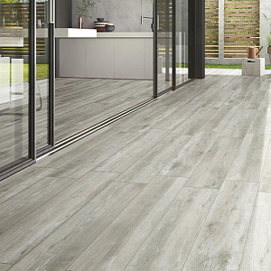 Tiles of porcelain OUTDOOR SCANDINAVIA. Gray wood