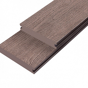 Decking WPC Outdoor 3D NEVADA/CALIFORNIA full-bodied. Brown mix