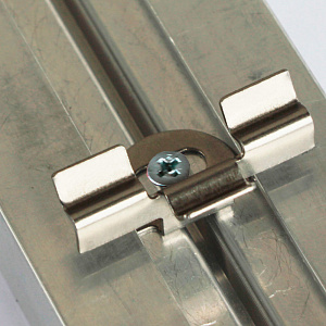 Intermediate fasteners KRONEXfor the board 25 мм. Silver