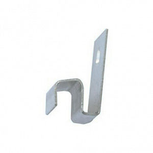 Clip for facade board steel. Steel