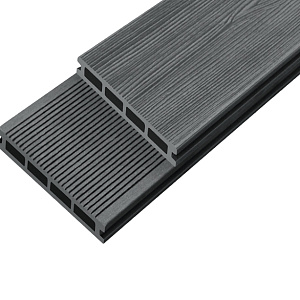 Decking WPC Outdoor 3D STORM/velvet. Graphite mix