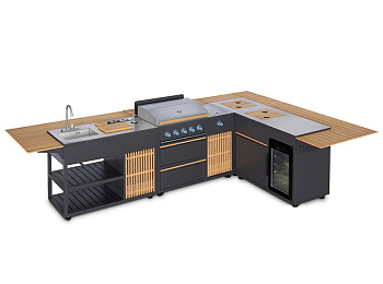 Modular grill kitchen OUTDOOR CHEFGRILL comfort plus premium