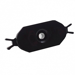 Plastic clip for decking Outdoor. Black
